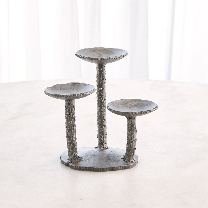 Candle Holders Forest Blossom Candle Holder-Natural Iron