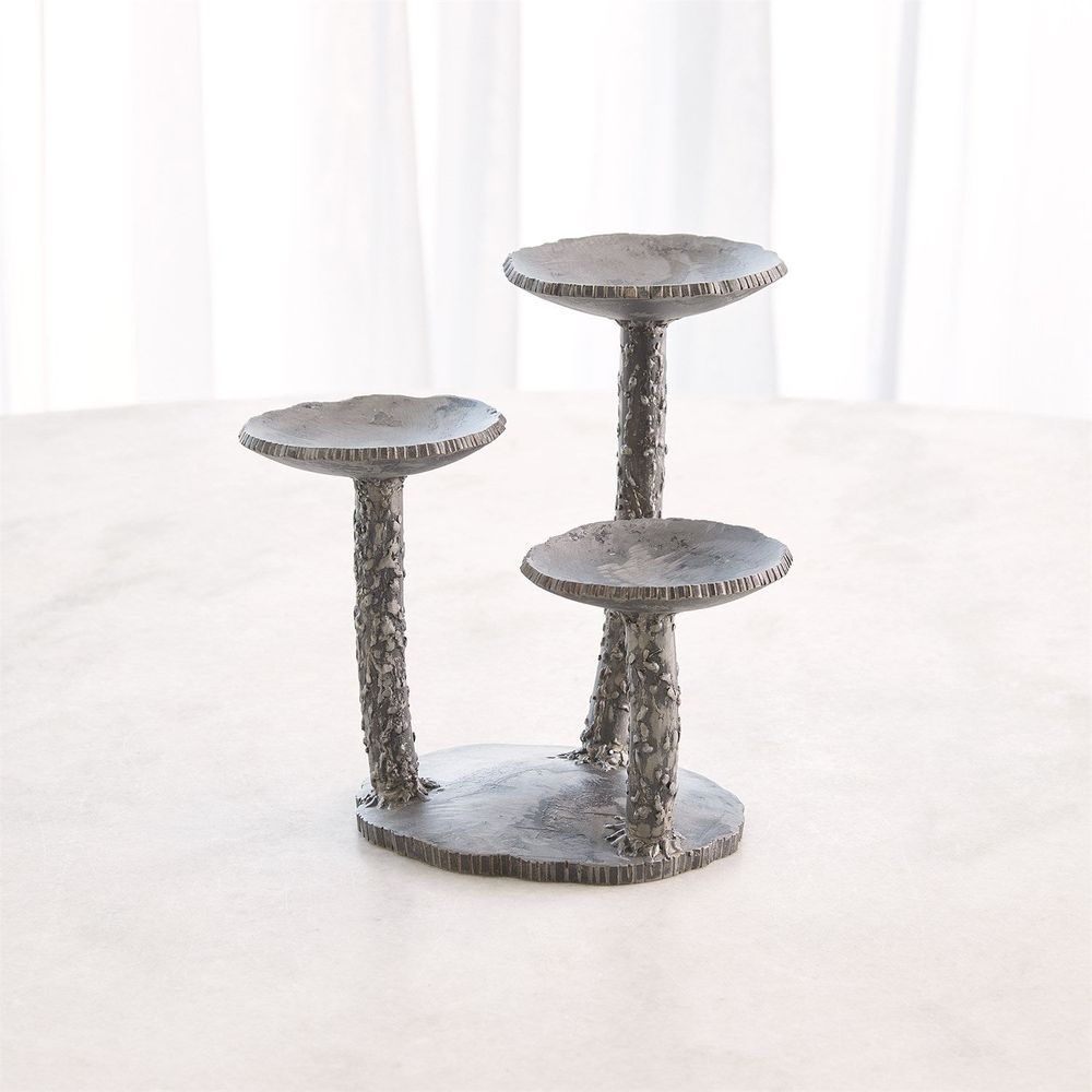 Candle Holders Forest Blossom Candle Holder-Natural Iron