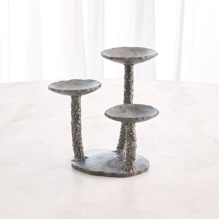 Candle Holders Forest Blossom Candle Holder-Natural Iron