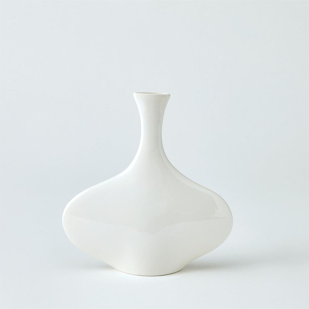 Silhouette Vase-White-Slim
