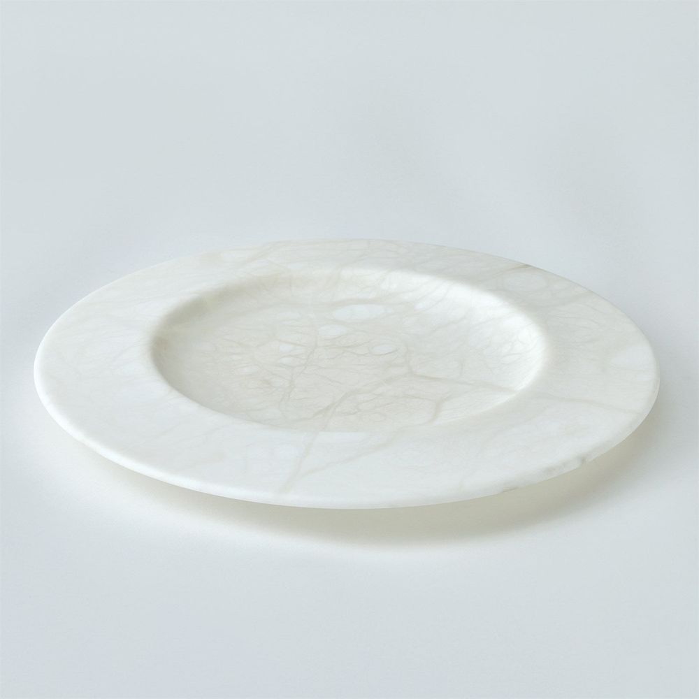 Serveware: Trays Alabaster Piatto