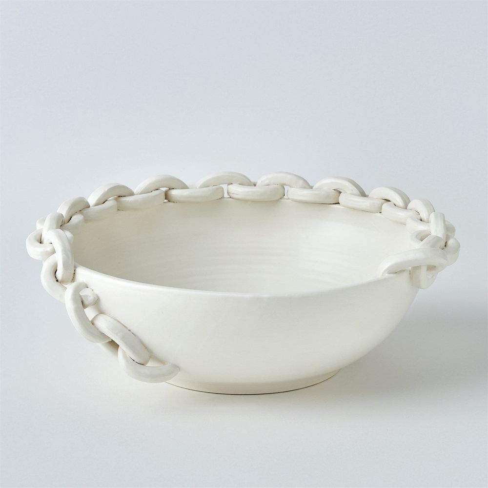 Catena Vase-Matte White