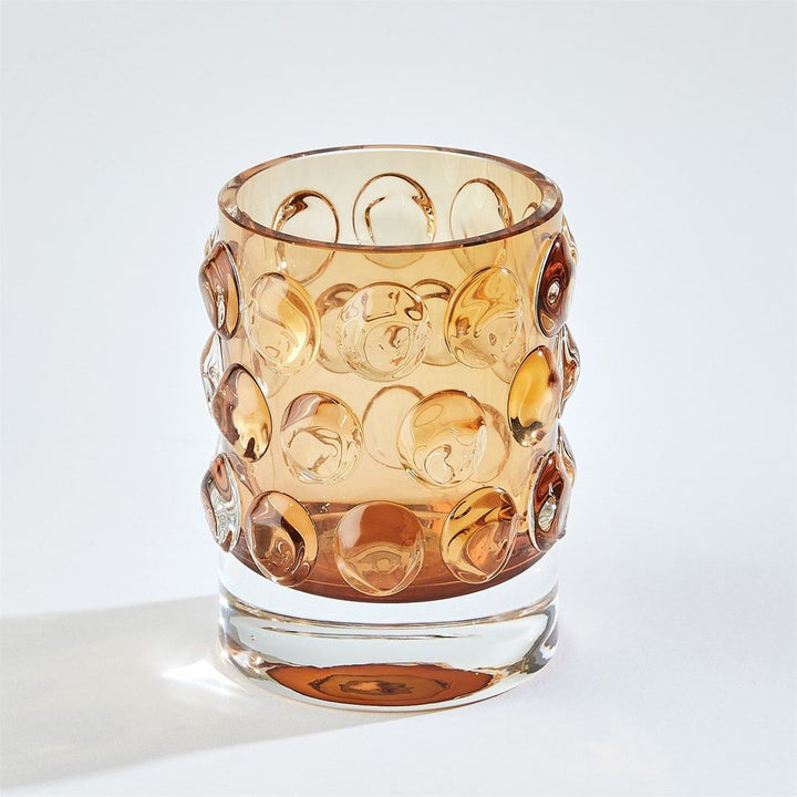Vases Thousand Eye Vase-Amber-Lg