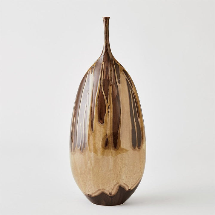 Vases Splash Bottle-Umber-Lg