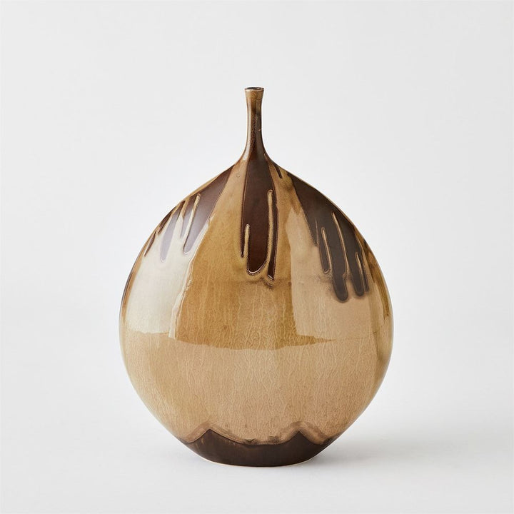 Vases Splash Bottle-Umber-Lg