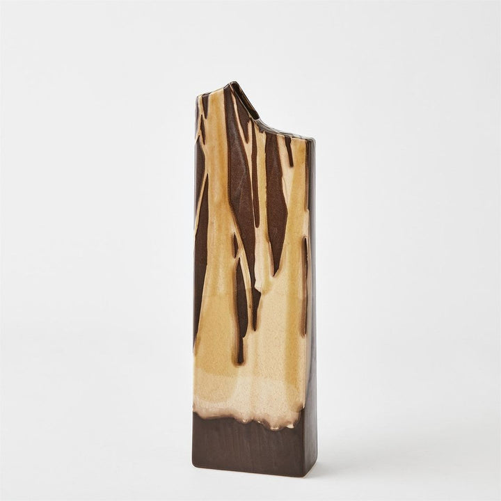 Vases Column Splash Vase-Umber-Sm