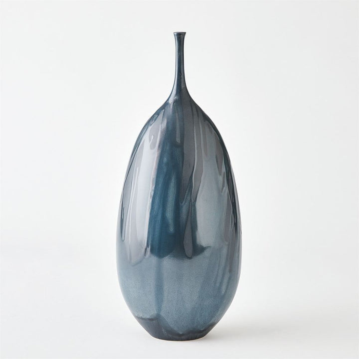 Vases Splash Bottle-Reactive Blue-Sm