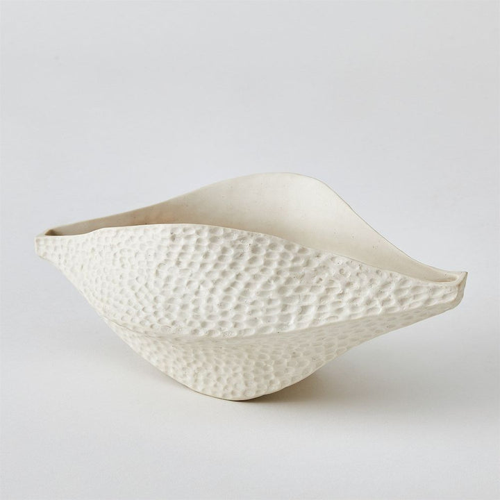 Decorative Objects Porcelain Pod - Matte White Large