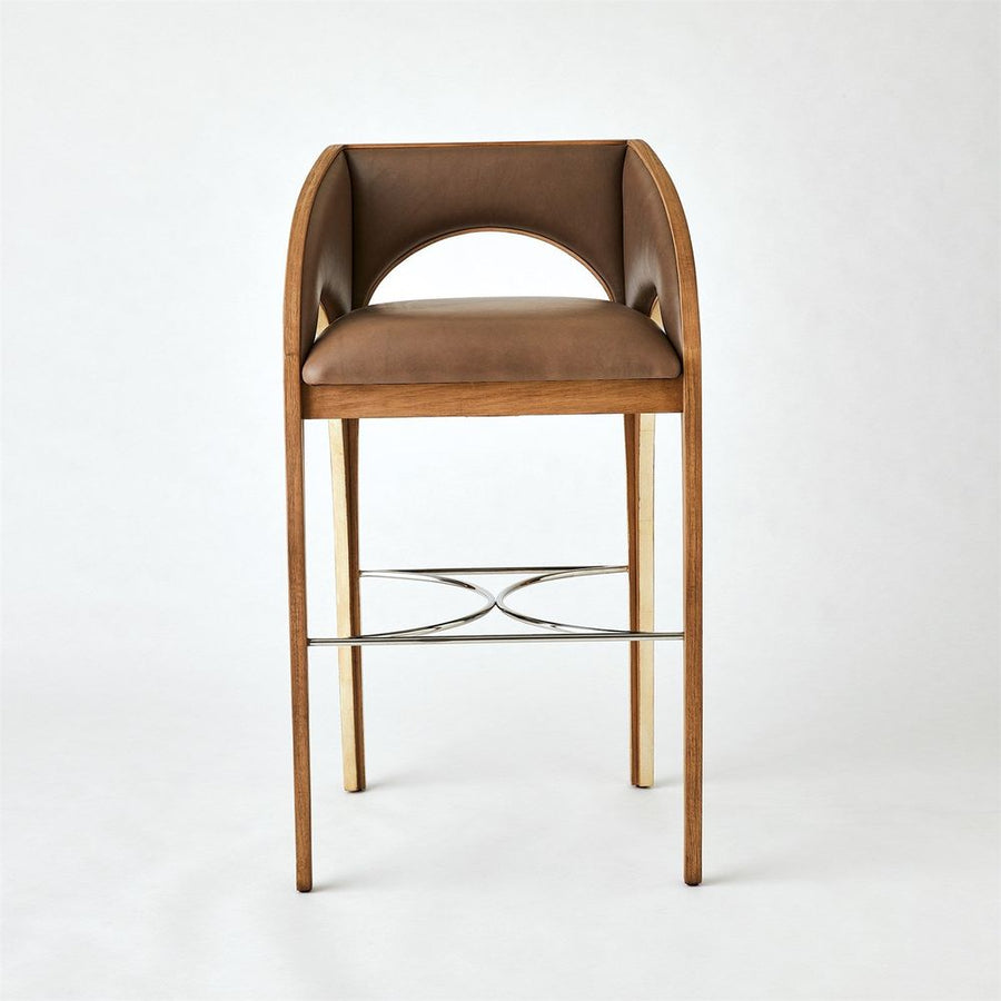 Bar & Counter Stools Arches Bar Stool - Nutmeg/Champagne