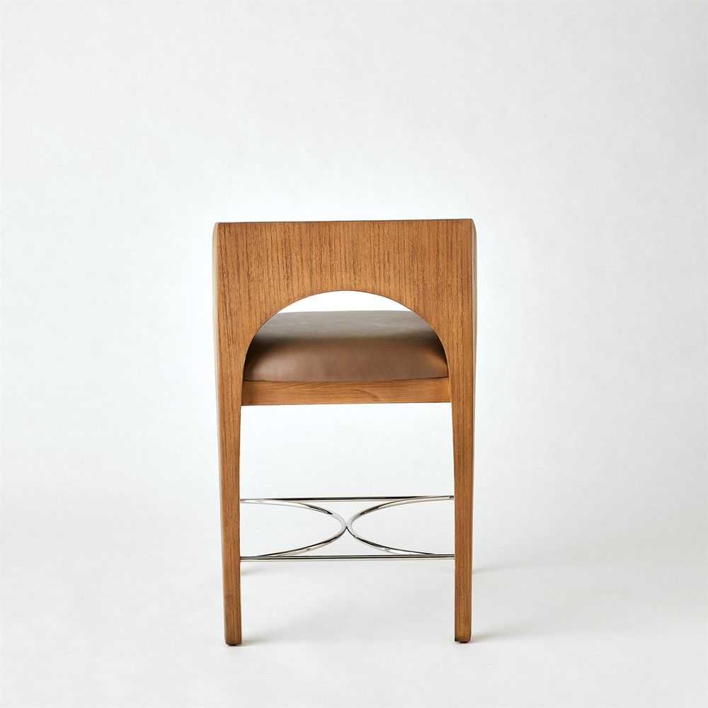 Bar & Counter Stools Arches Counter Stool - Nutmeg/Champagne
