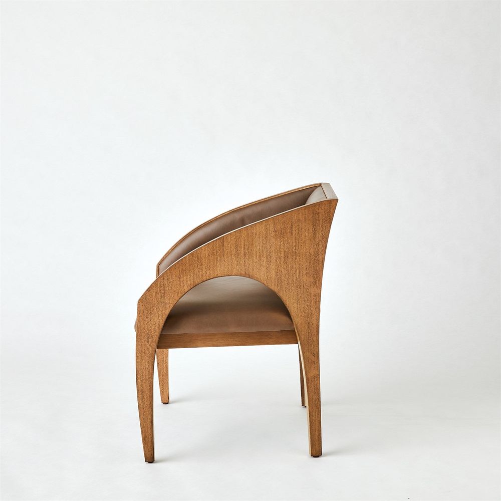Dining Chairs Arches Dining Chair-Nutmeg/Champagne