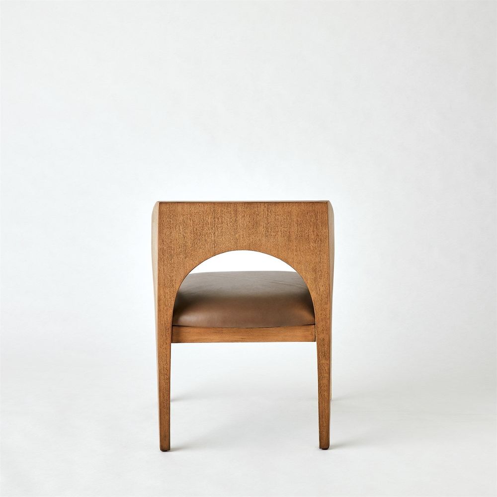 Dining Chairs Arches Dining Chair-Nutmeg/Champagne