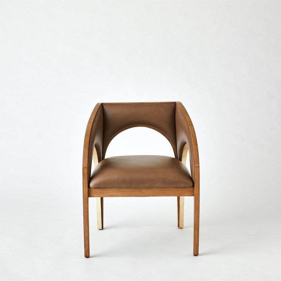 Dining Chairs Arches Dining Chair-Nutmeg/Champagne