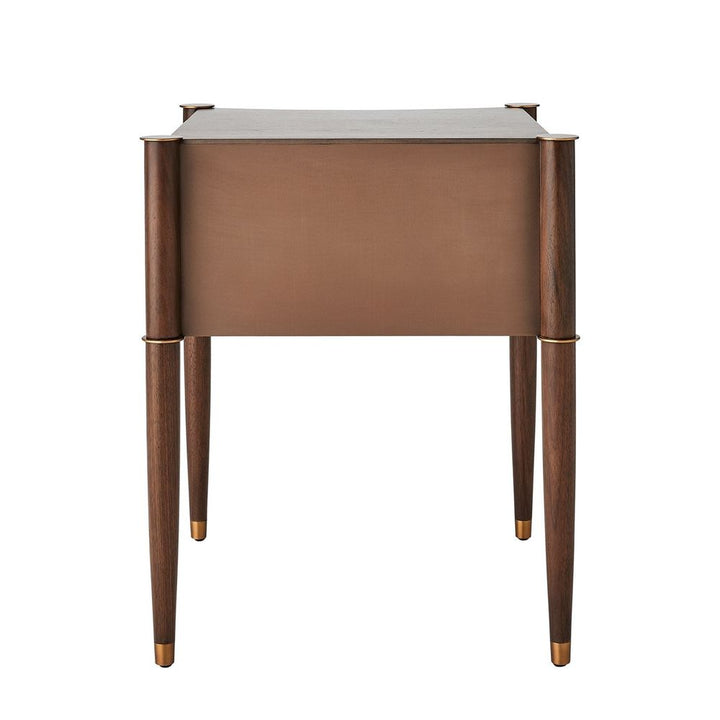 Side Tables Triple Curve Side Table-Walnut