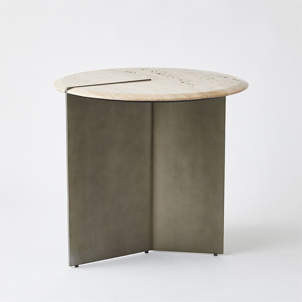Side Tables Sundial Accent Table