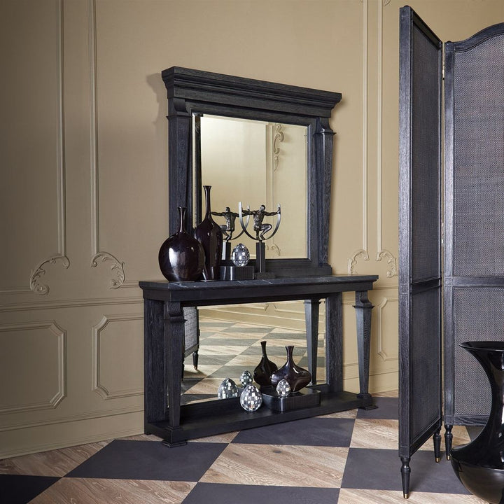 Wall Mirrors Josephine Mirror-Blackened Oak