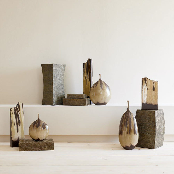 Vases Column Splash Vase-Umber-Lg
