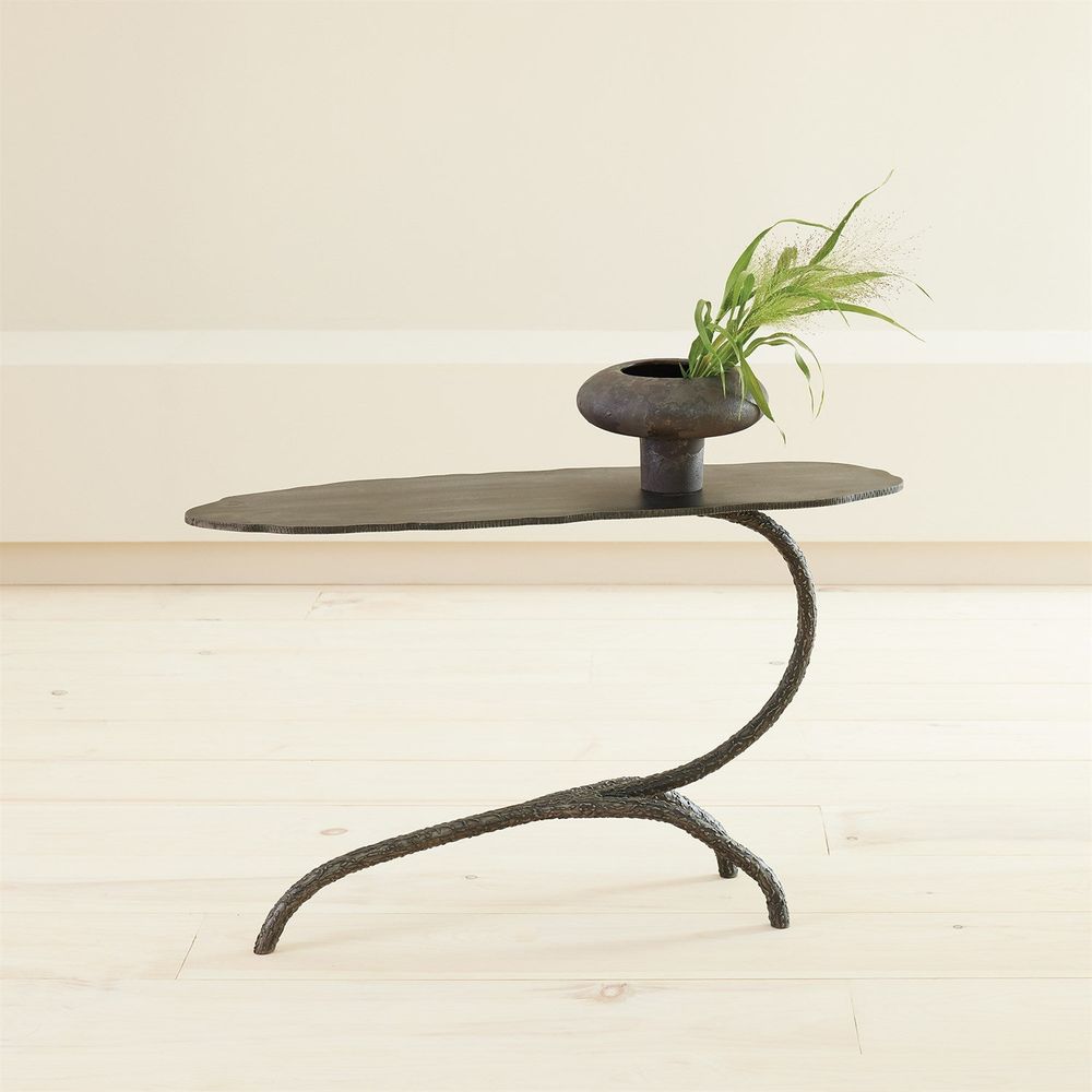 Side Tables Forest Blossom Side Table - Natural Iron