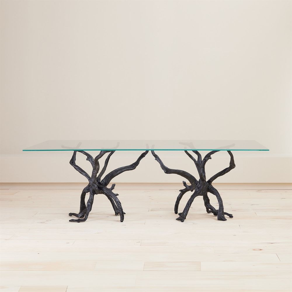 Dining Tables Monterey Rectangle Dining Table-Natural Iron