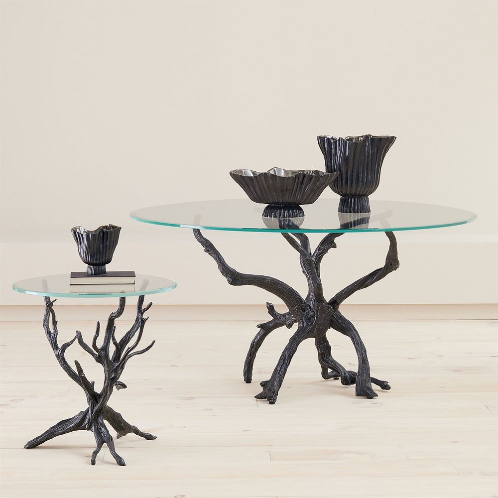 Side Tables Monterey End Table-Natural Iron