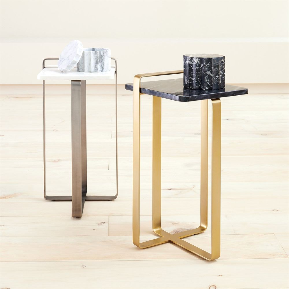 Side Tables Edit Table-Gunmetal