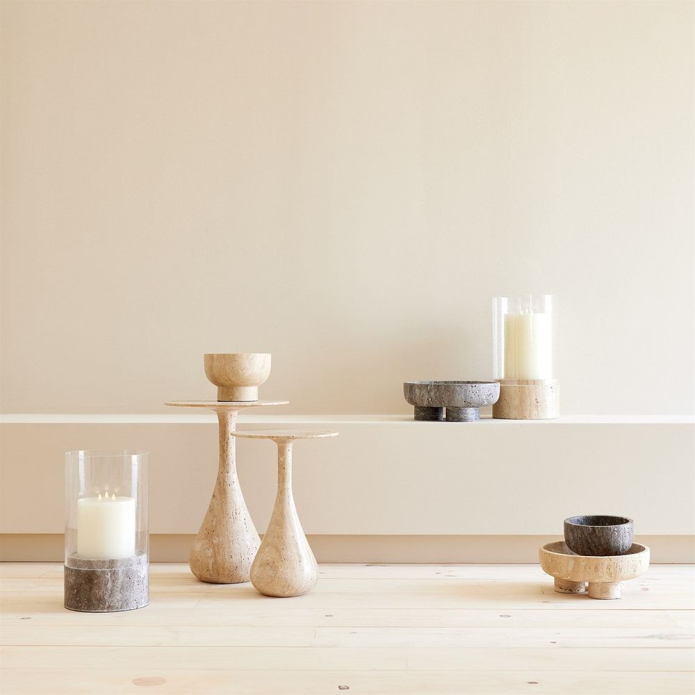 Dea Table-Travertine-Lg