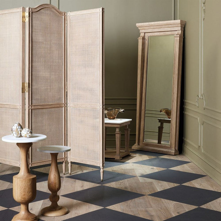 Josephine Floor Mirror-Bleached Oak