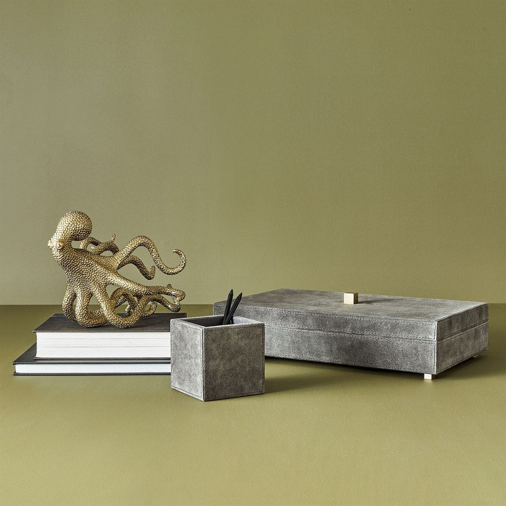 Decorative Objects Gliding Octopus-Brass