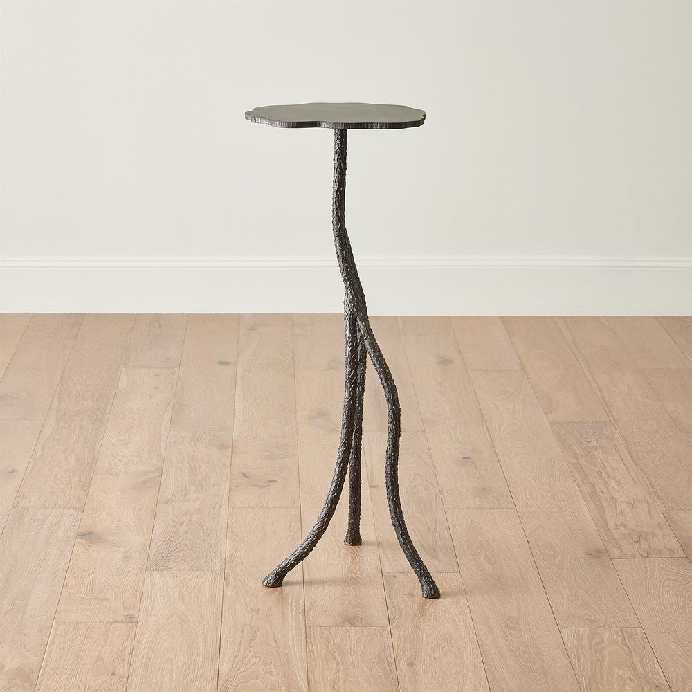 Pedestals Forest Blossom Pedestal-Natural Iron