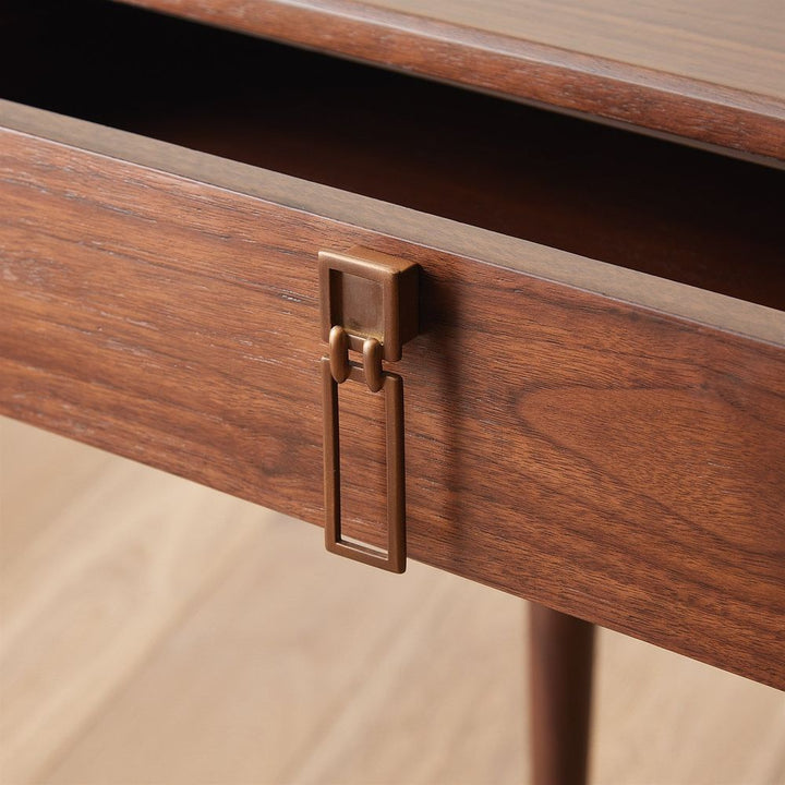Triple Curve Desk - Walnut