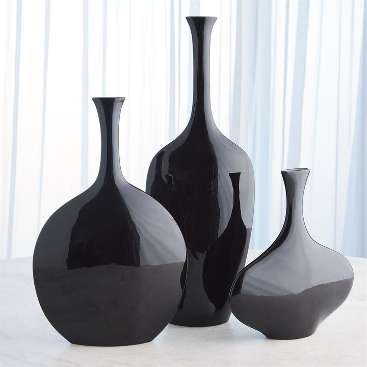 Vases Silhouette Vase-Black-Round
