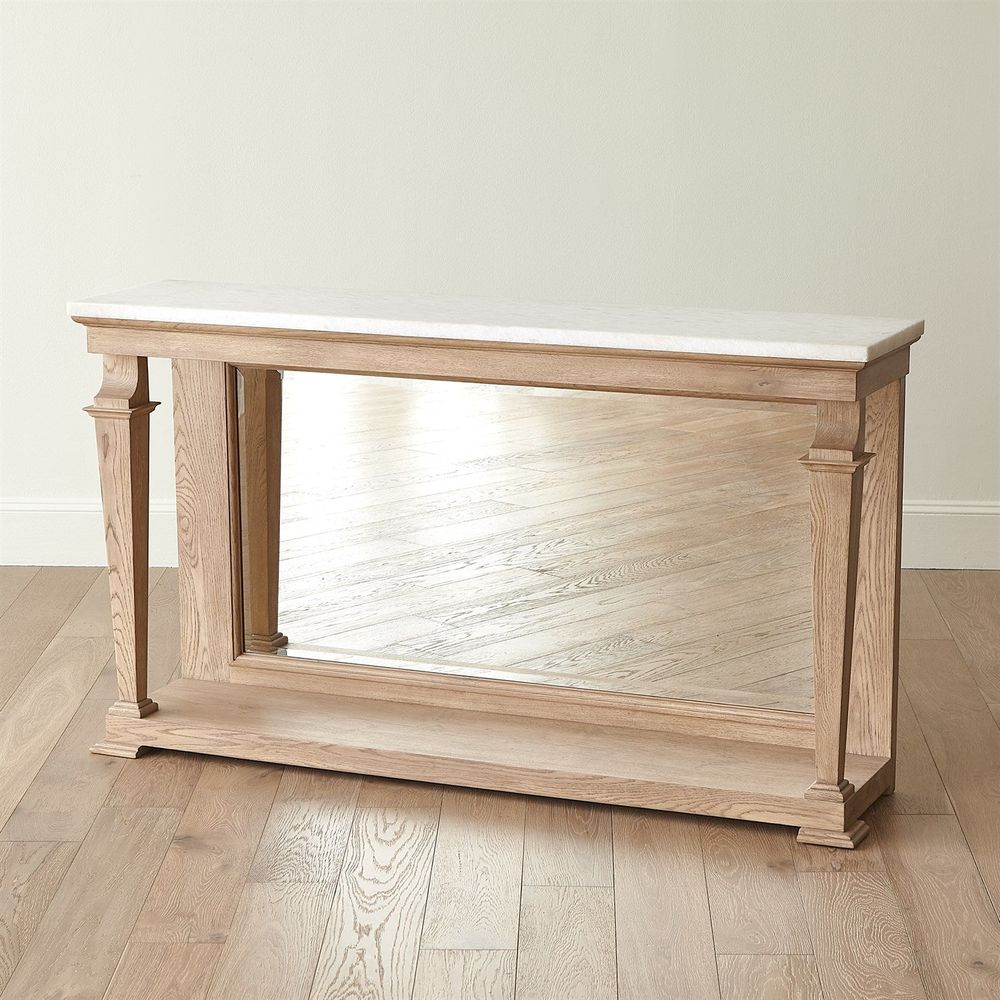 Console Tables Josephine Console-Bleached Oak