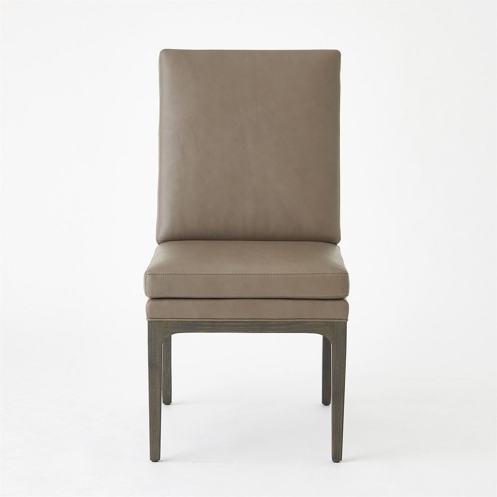 Dining Chairs Abbott Dining Chair-Grey Leather