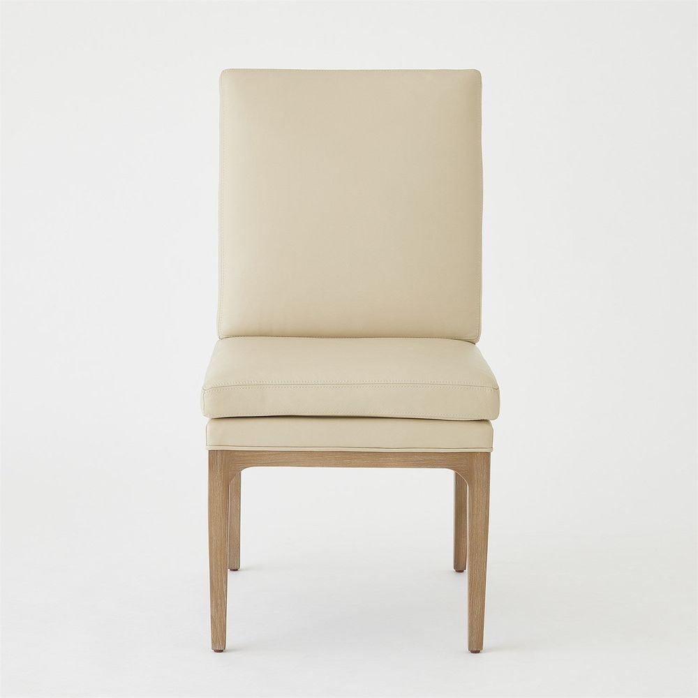 Dining Chairs Abbott Dining Chair - Taupe Leather