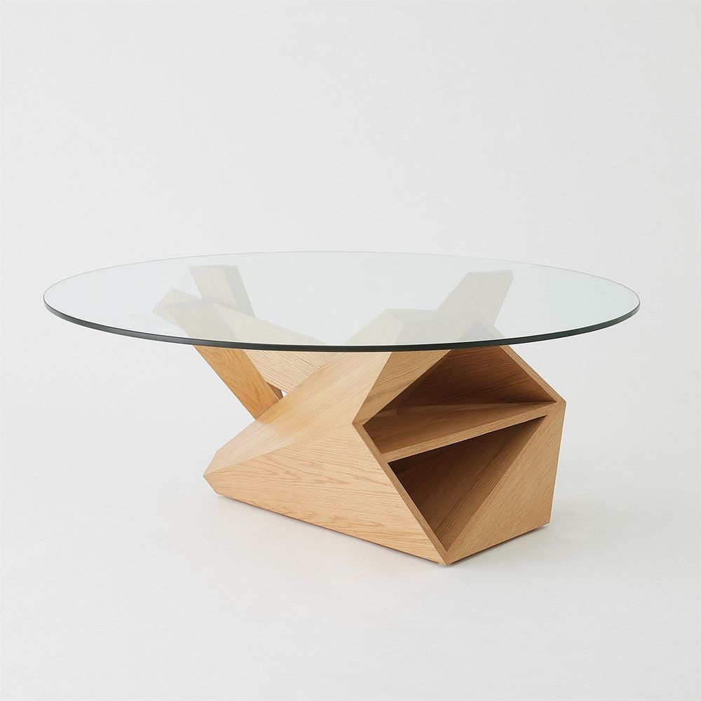 Coffee Tables Spectrum Cocktail Table-Oak