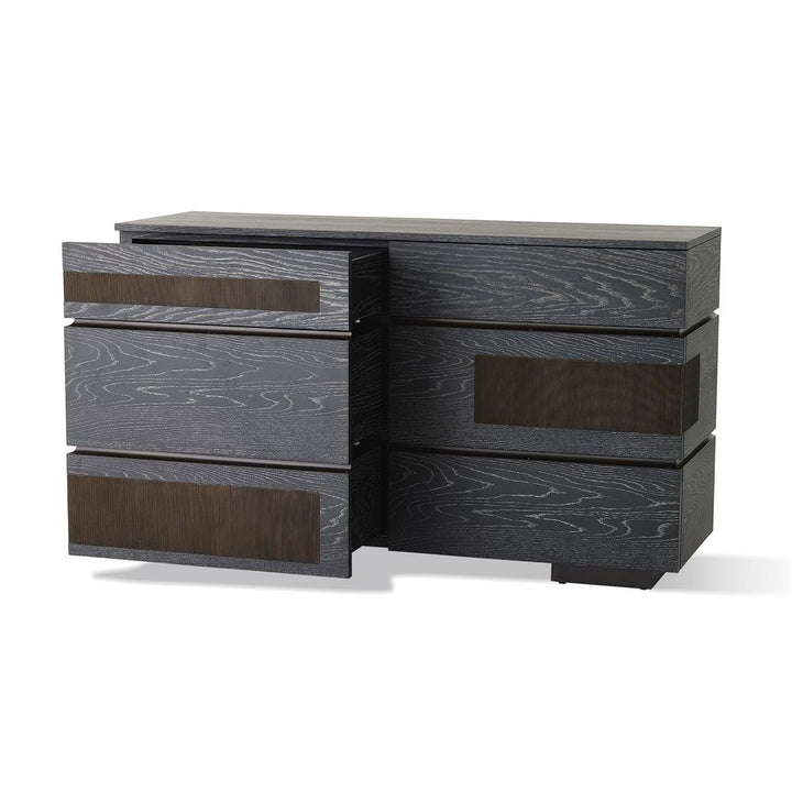Brazil Dresser-Black Cerused Oak