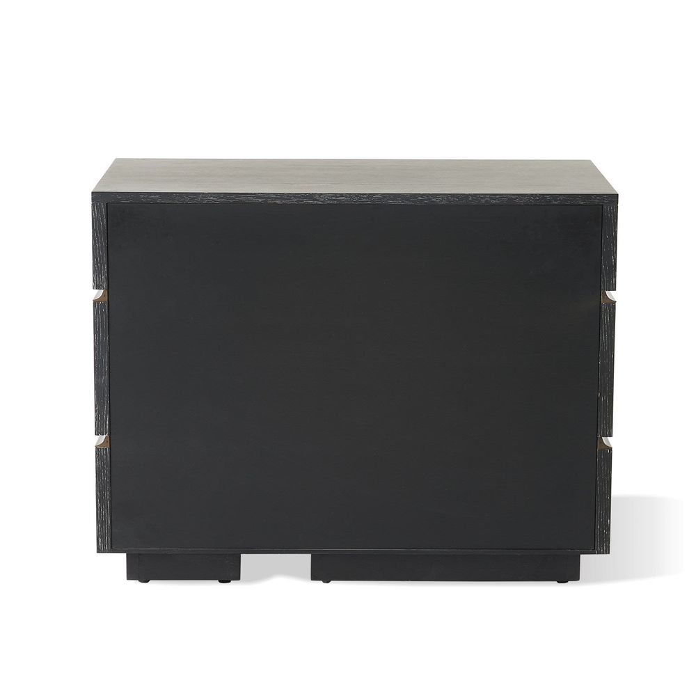 Dressers & Chests Brazil Chest-Black Cerused Oak