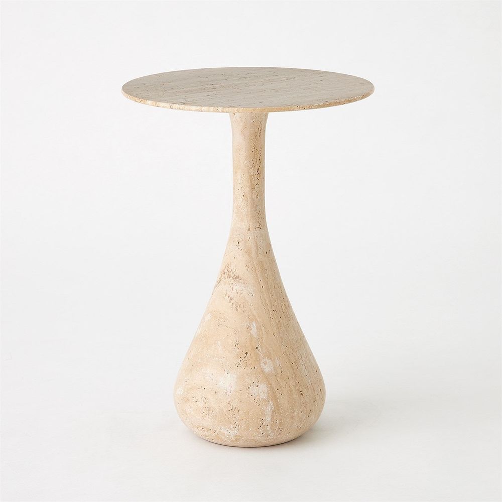 Dea Table-Travertine-Lg