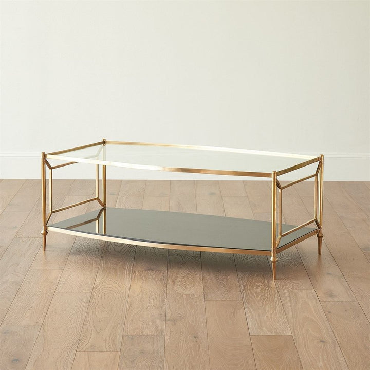 Coffee Tables Camber Cocktail Table-Brass