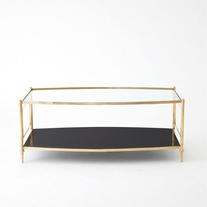 Coffee Tables Camber Cocktail Table-Brass