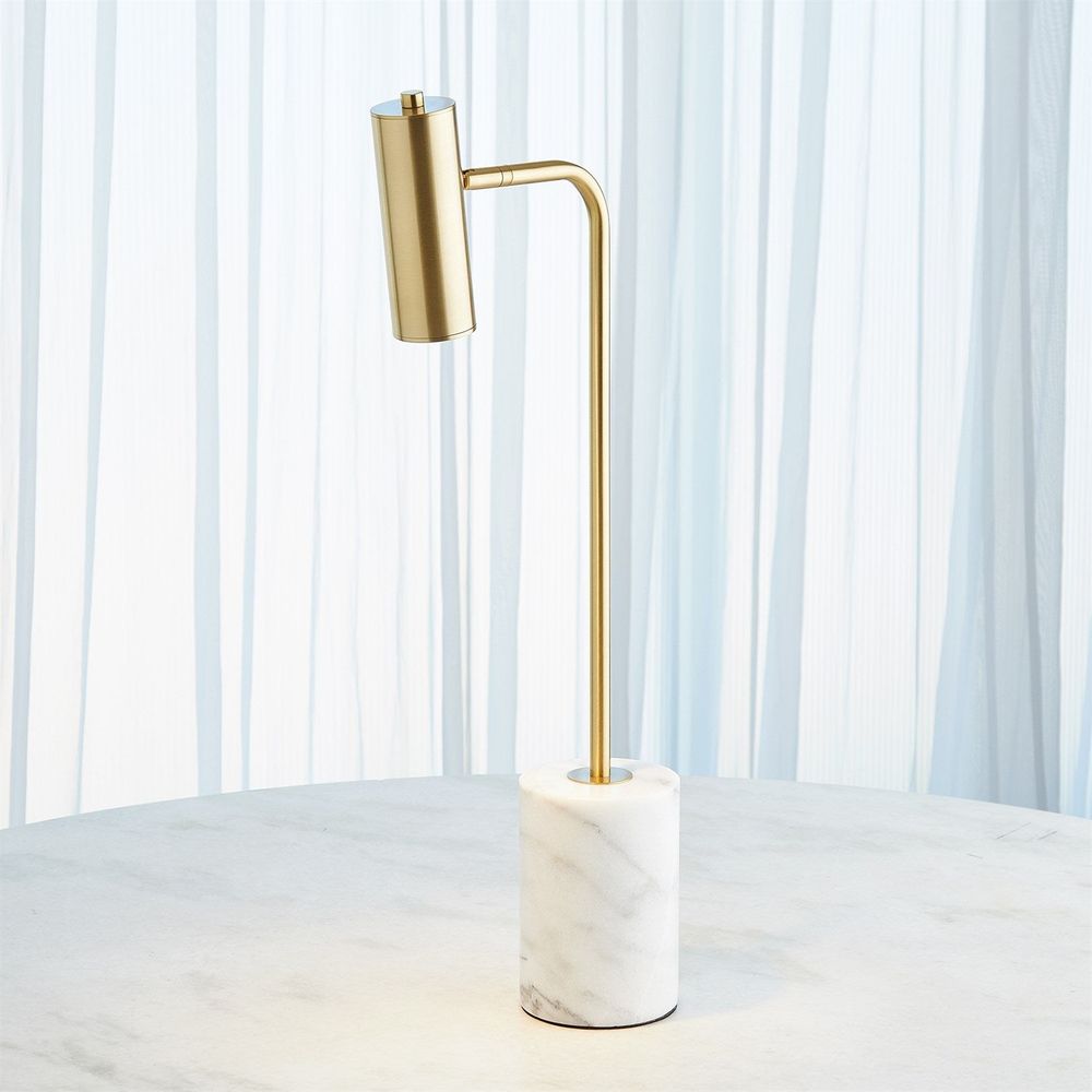 Spotlight Table Lamp - Brass