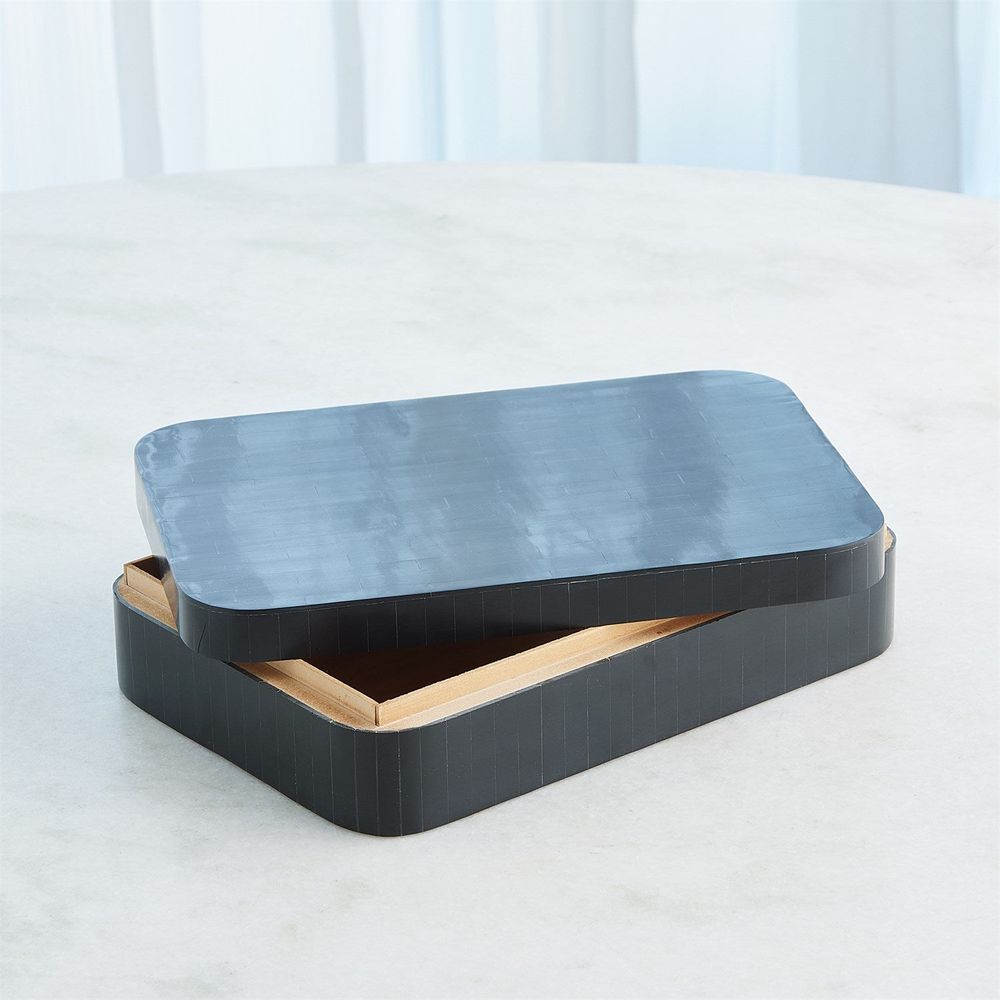 Boxes Super Ellipse Box - Black Large