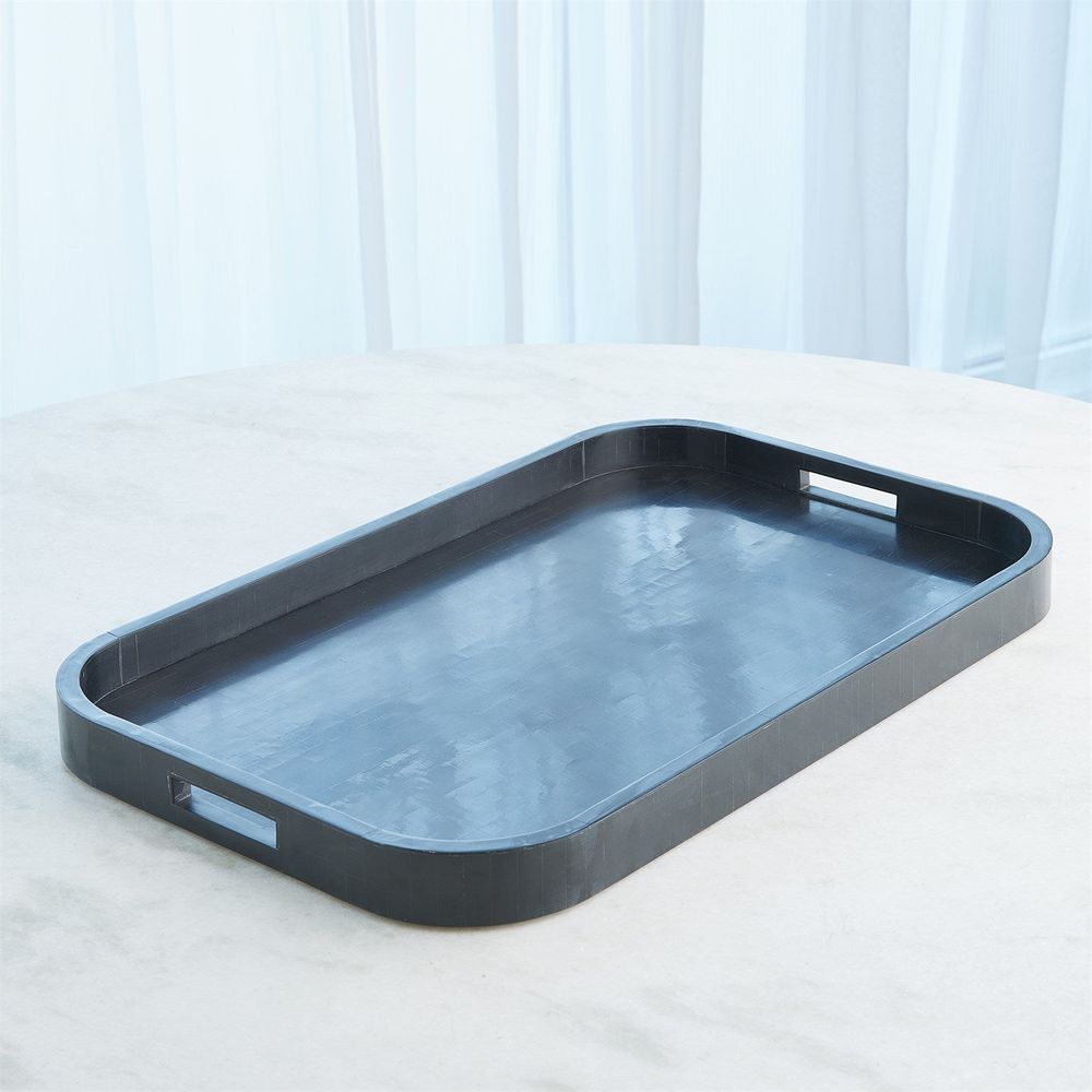 Serveware: Trays Super Ellipse Tray - Black