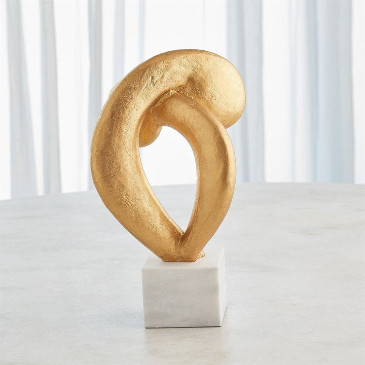 Align Sculpture-Gold Leaf