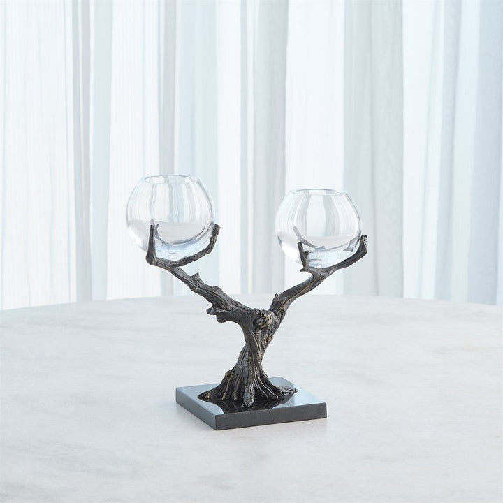 Vases Monterey 3 Vase Holder-Natural Iron