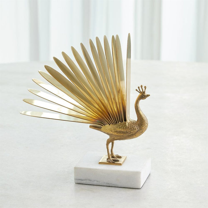 Decorative Objects Pavona Sculpture-Brass