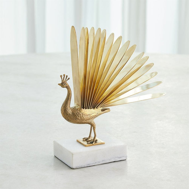 Decorative Objects Pavona Sculpture-Brass