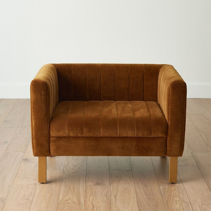 Perfectly Simple Chair-Cognac