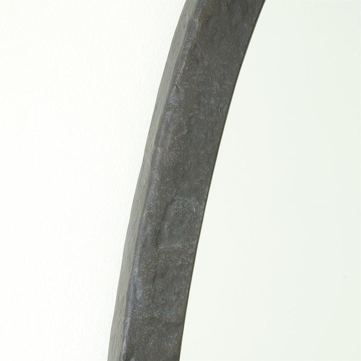 Wall Mirrors Oval Mirror-Forged Iron