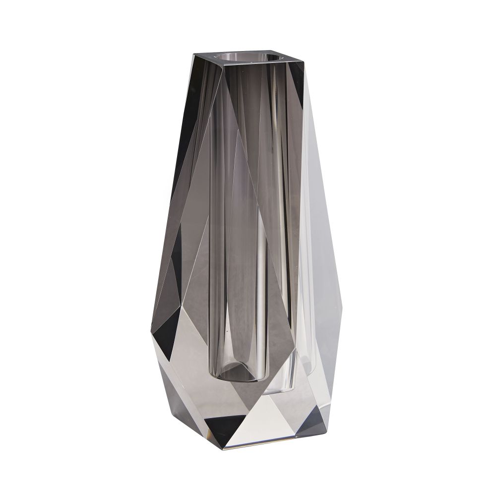Candle Holders Sawyer Tall Vase - Gray